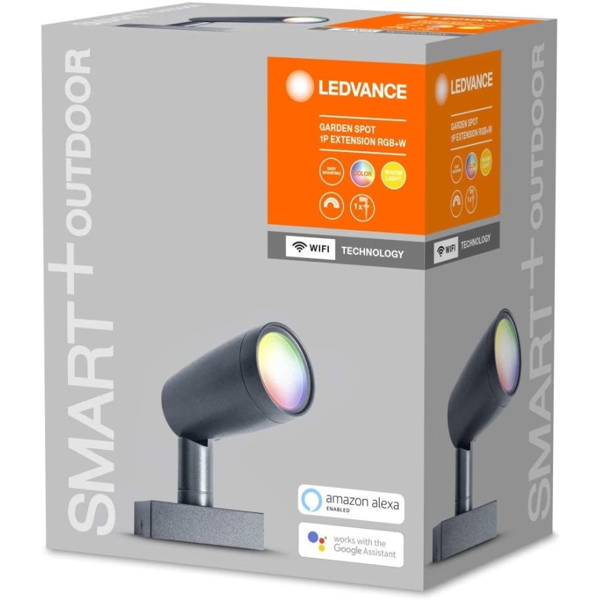 Ledvance - Extension set LED RGBW Outdoor lamp SMART+ SPOT LED/4,5W/230V IP65 Wi-Fi