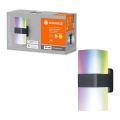 Ledvance - LED RGBW Outdoor wall light SMART+ CUBE LED/13,5W/230V IP44 Wi-Fi
