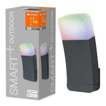 Ledvance - LED RGBW Outdoor wall light SMART+ CURVE LED/9W/230V IP44 Wi-Fi