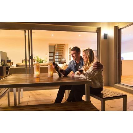 Ledvance - LED RGBW Outdoor wall light SMART+ CURVE LED/9W/230V IP44 Wi-Fi