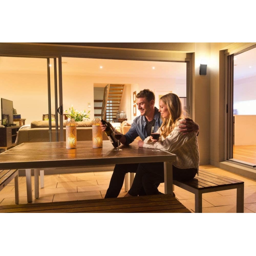 Ledvance - LED RGBW Outdoor wall light SMART+ CURVE LED/9W/230V IP44 Wi-Fi