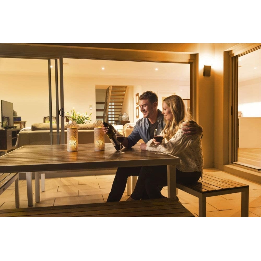 Ledvance - LED RGBW Outdoor wall light SMART+ CURVE LED/9W/230V IP44 Wi-Fi