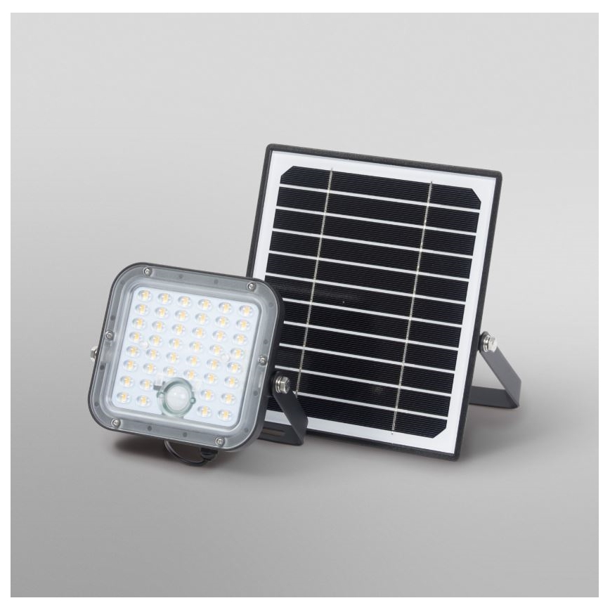 Ledvance - LED Dimmable solar floodlight with a motion and dusk sensor FLOOD SPLIT LED/10W/3,2V 5000 mAh IP65 + remote control
