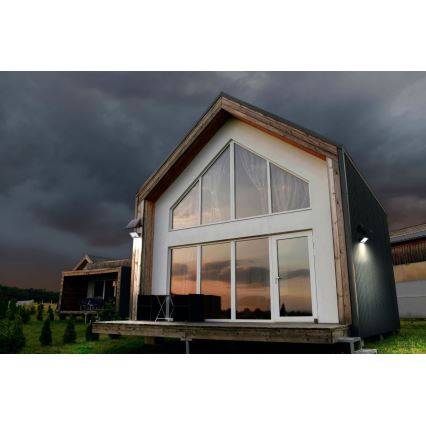 Ledvance - LED Dimmable solar floodlight with sensor FLOOD SPLIT LED/30W/6,4V IP65 + remote control