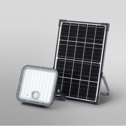 Ledvance - LED Dimmable solar floodlight with sensor FLOOD SPLIT LED/30W/6,4V IP65 + remote control