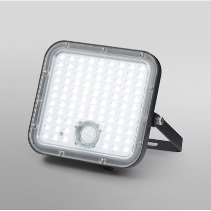 Ledvance - LED Dimmable solar floodlight with sensor FLOOD SPLIT LED/30W/6,4V IP65 + remote control