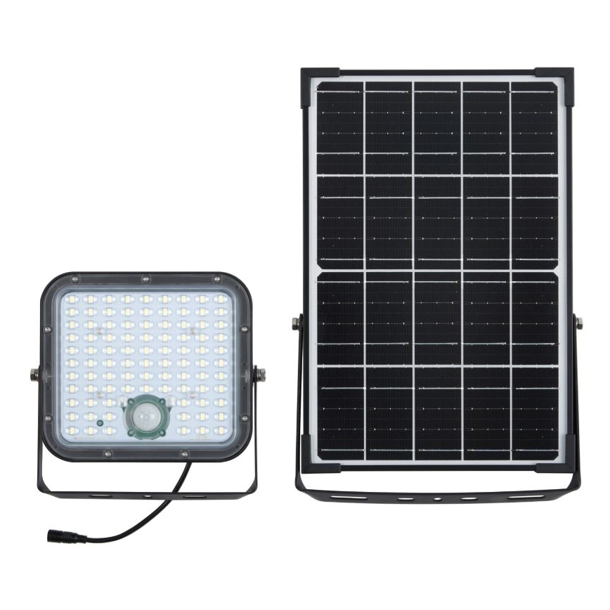 Ledvance - LED Dimmable solar floodlight with sensor FLOOD SPLIT LED/30W/6,4V IP65 + remote control