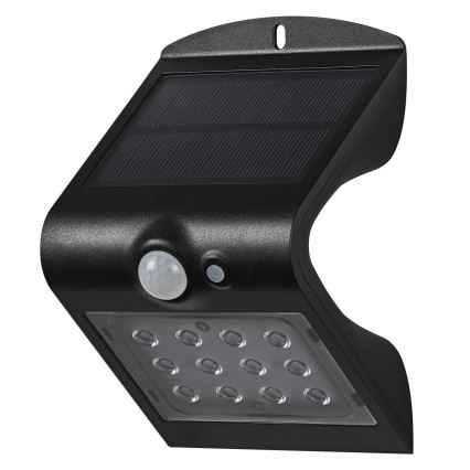 Ledvance - LED Solar wall light with sensor BUTTERFLY LED/1,5W/3,7V IP65