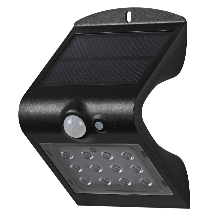 Ledvance - LED Solar wall light with sensor BUTTERFLY LED/1,5W/3,7V IP65