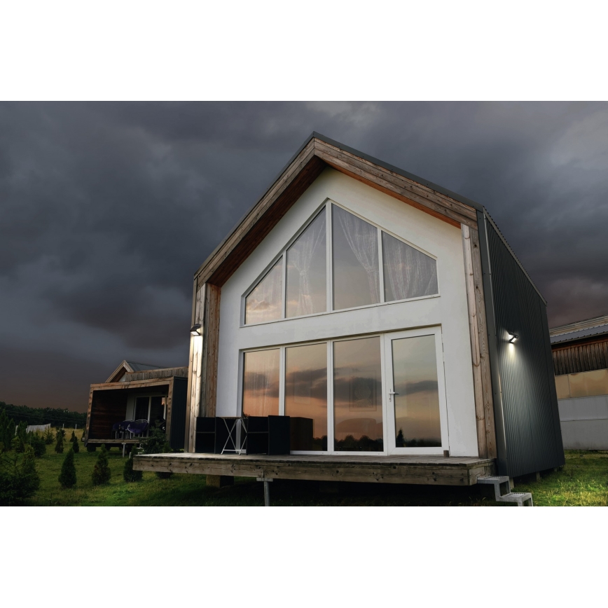 Ledvance - LED Solar wall light with sensor BUTTERFLY LED/4W/3,7V IP65