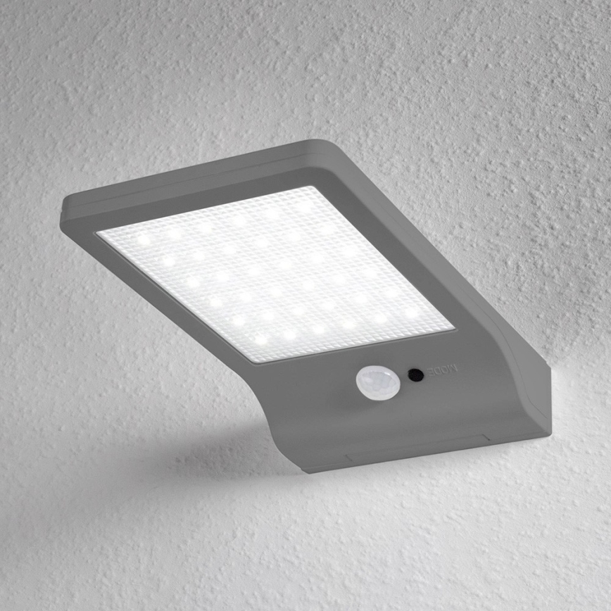 Ledvance - LED Solar wall light with sensor DOORLED LED/3W/3,3V 2000 mAh IP44