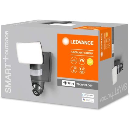 Ledvance - LED Spotlight with a sensor and a camera SMART+ LED/24W/230V IP44 Wi-Fi