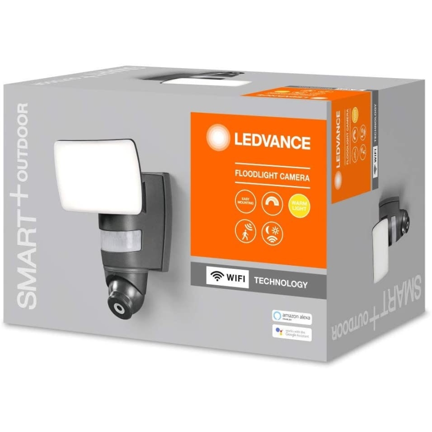 Ledvance - LED Spotlight with a sensor and a camera SMART+ LED/24W/230V IP44 Wi-Fi