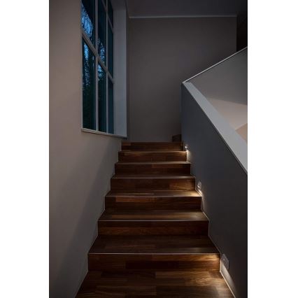 Ledvance - LED Staircase light with sensor NIGHTLUX LED/0,25W/3×AAA IP54