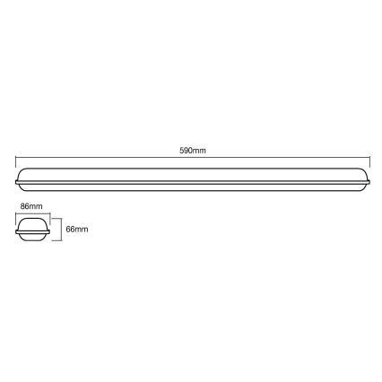 Ledvance - LED Technical light SUBMARINE LED/18W/230V IP65