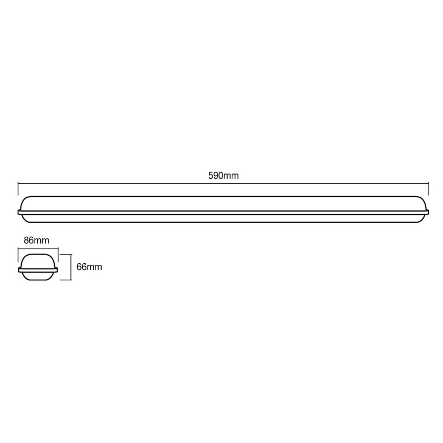 Ledvance - LED Technical light SUBMARINE LED/18W/230V IP65
