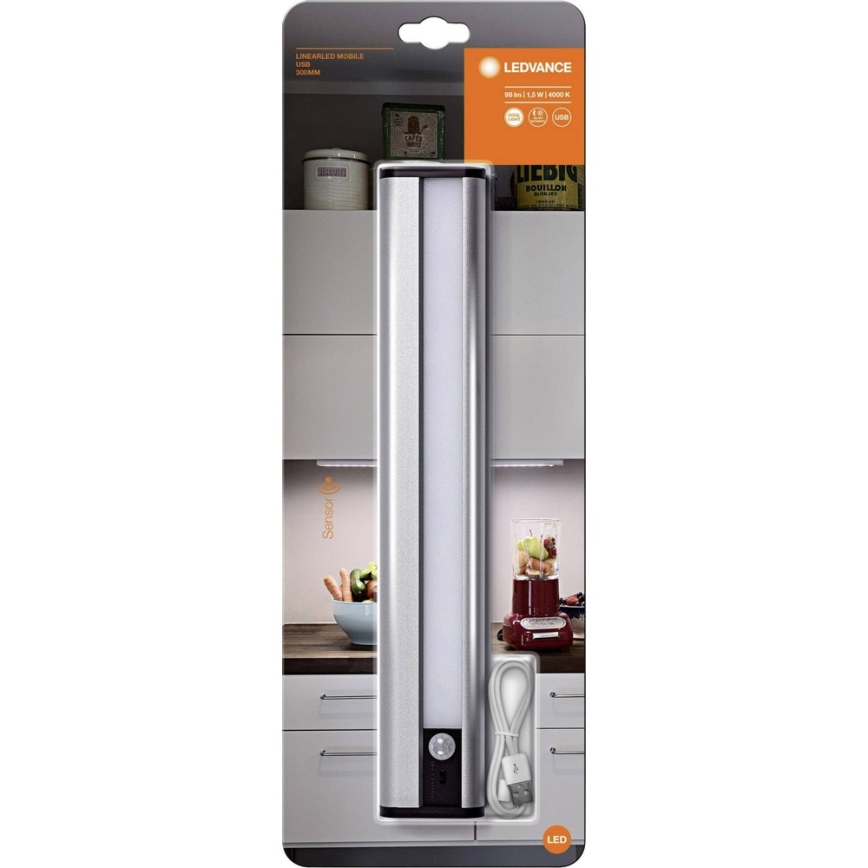 Ledvance - LED Under kitchen cabinet light with sensor MOBILE LED/1,5W/5V 1800 mAh