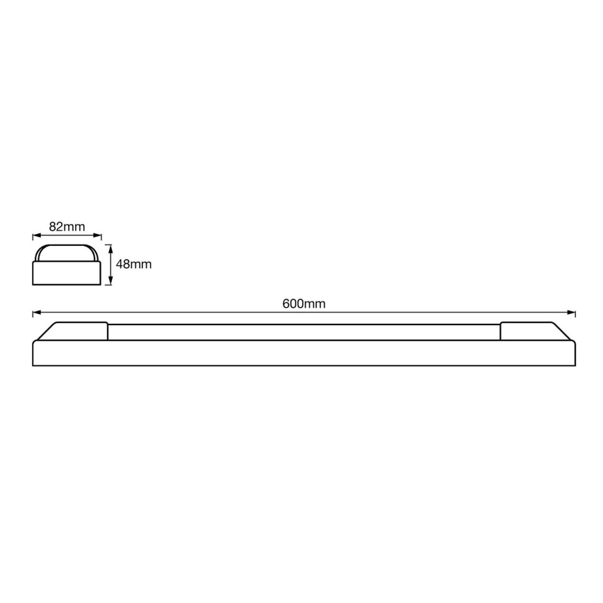 Ledvance - LED Underline light POWER BATTEN 2xLED/12W/230V 4000K