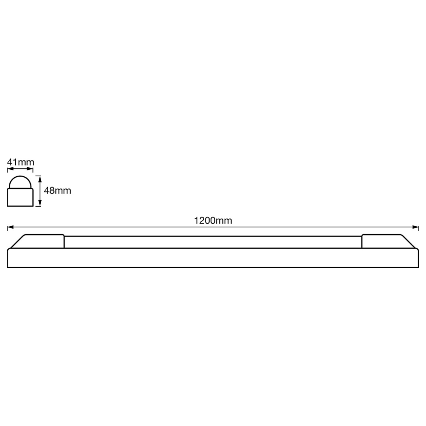 Ledvance - LED Underline light POWER BATTEN LED/24W/230V 4000K
