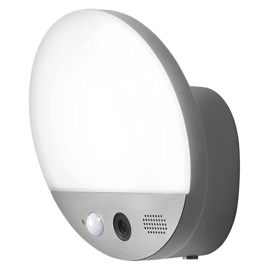 Ledvance - LED Outdoor wall light with a sensor and a camera SMART+ LED/15W/230V Wi-Fi IP44