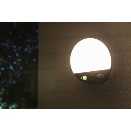 Ledvance - LED Outdoor wall light with a sensor and a camera SMART+ LED/15W/230V Wi-Fi IP44