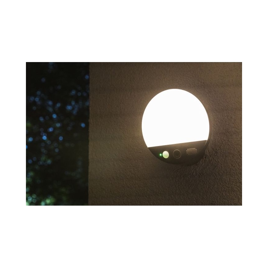 Ledvance - LED Outdoor wall light with a sensor and a camera SMART+ LED/15W/230V Wi-Fi IP44