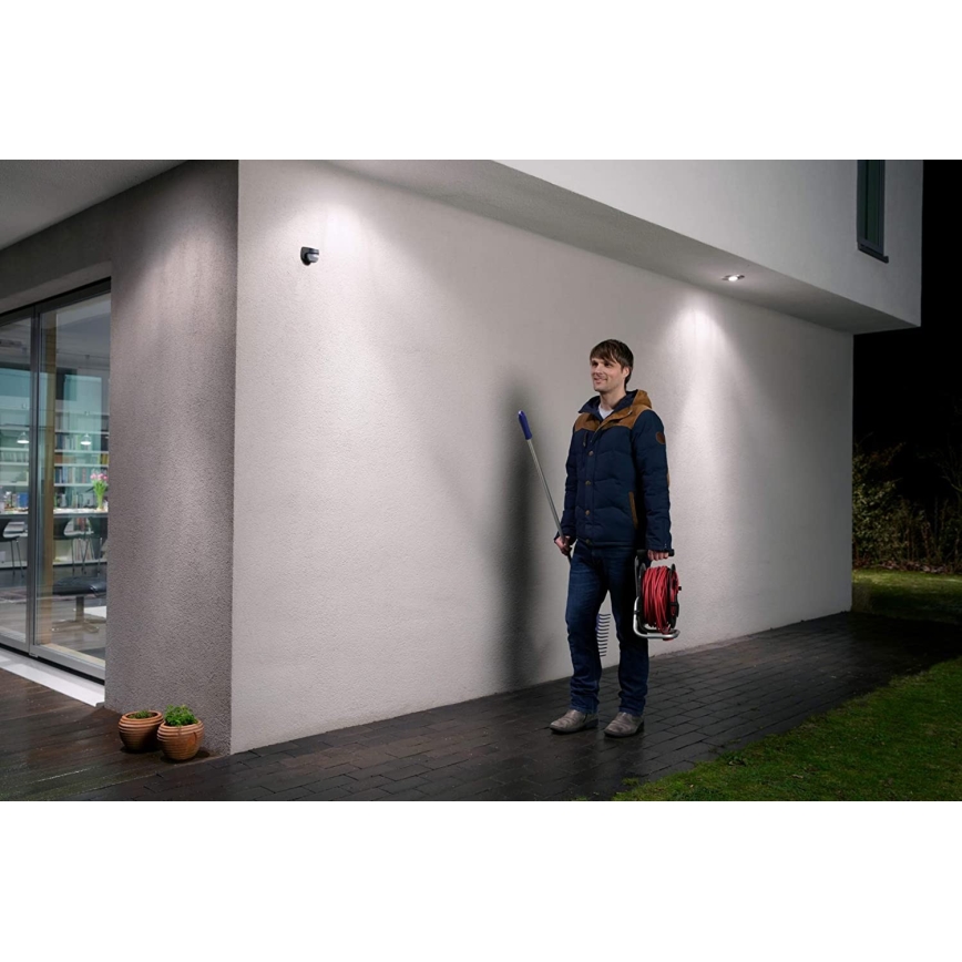 Ledvance - Outdoor infrared motion sensor 230V IP44 black