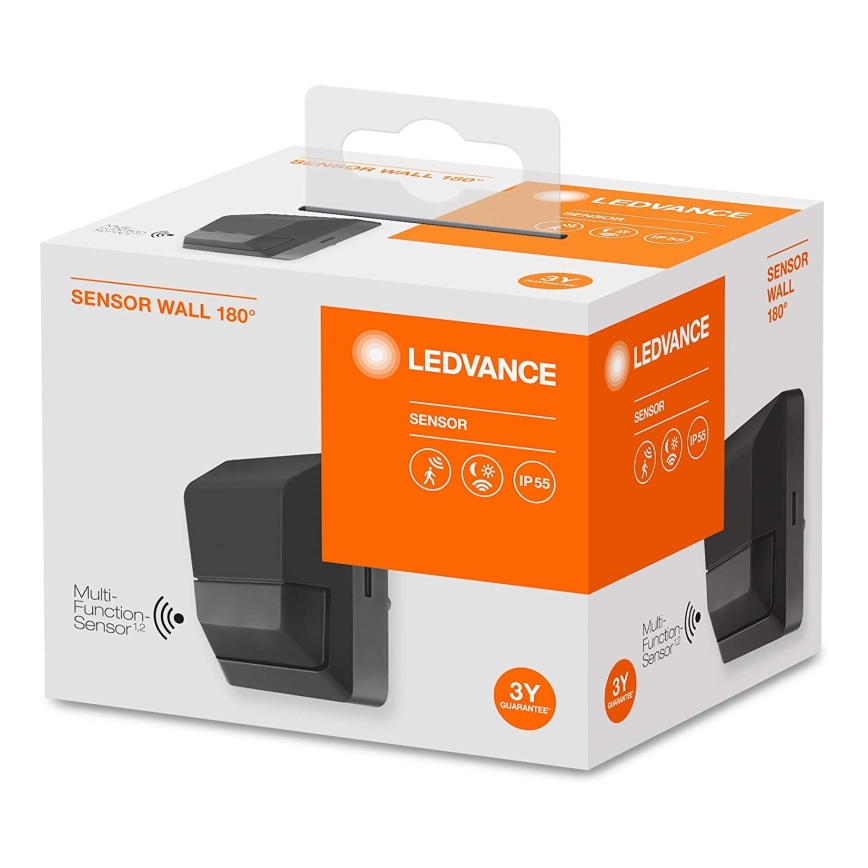 Ledvance - Outdoor infrared motion sensor 230V IP55 anthracite