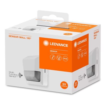 Ledvance - Outdoor infrared motion sensor 230V IP55 white