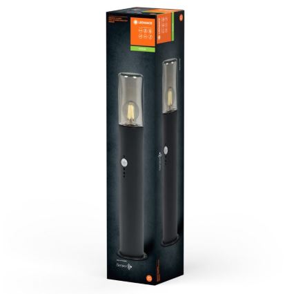 Ledvance - Outdoor lamp with sensor FIGO CYLINDER 1xE27/20W/230V IP44