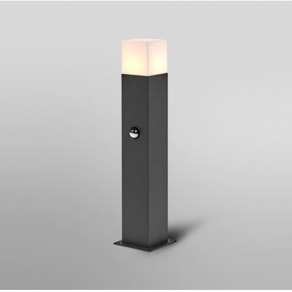Ledvance - Outdoor lamp with sensor FIGO SQUARE 1xE27/20W/230V IP44