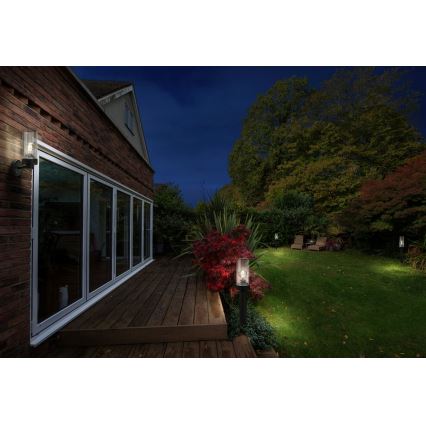 Ledvance - Outdoor wall light AMBER 1xE27/20W/230V IP44