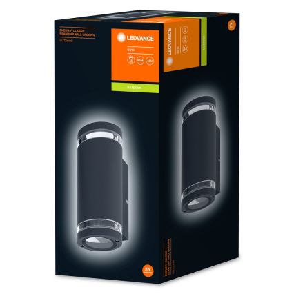 Ledvance - Outdoor wall light BEAM 2xGU10/35W/230V IP44