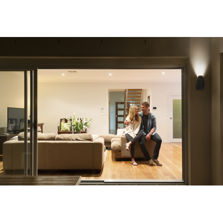 Ledvance - Outdoor wall light CANNON 1xGU10/35W/230V IP44