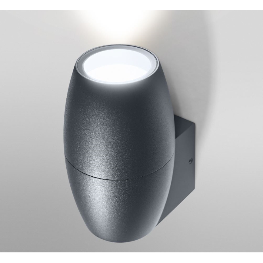 Ledvance - Outdoor wall light CANNON 1xGU10/35W/230V IP44