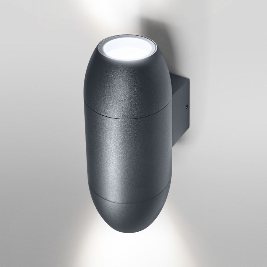 Ledvance - Outdoor wall light CANNON 2xGU10/35W/230V IP44