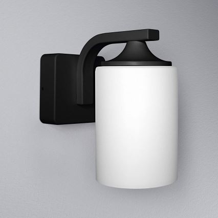 Ledvance - Outdoor wall light CYLINDER 1xE27/60W/230V IP43 black