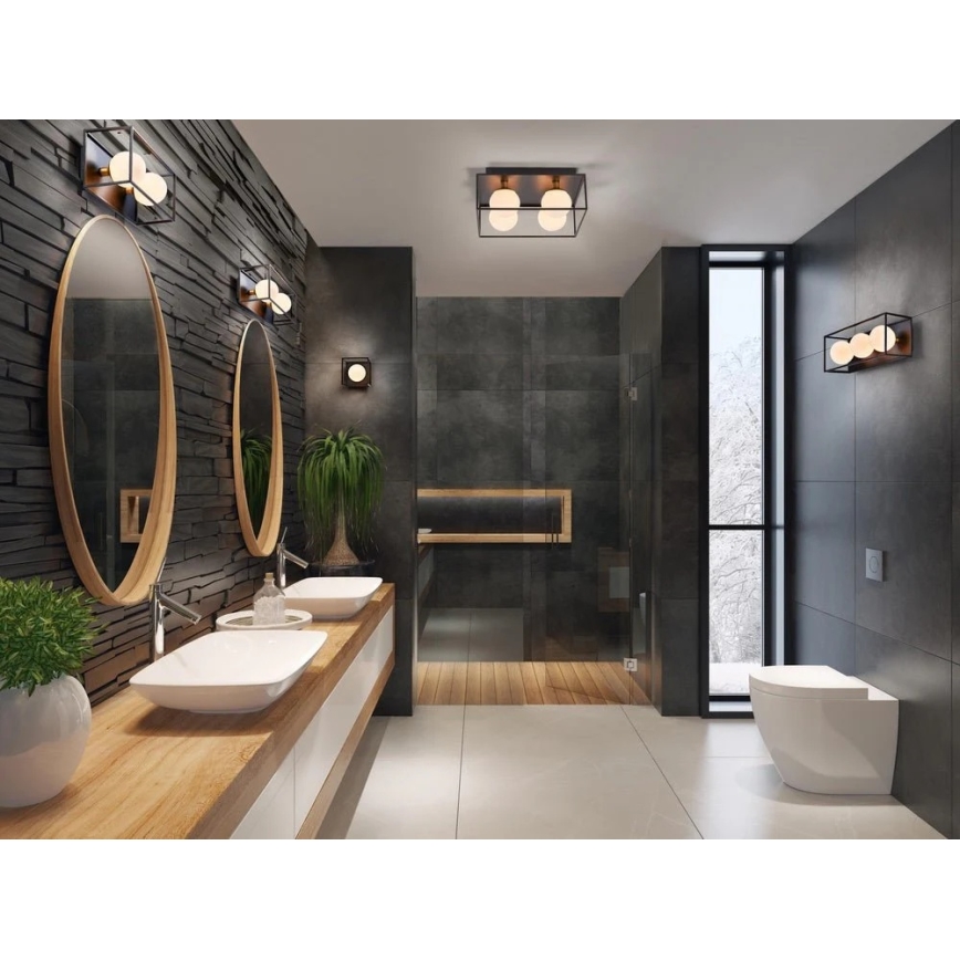 Ledvance - Outdoor wall light DECOR SQUARE 1xG9/28W/230V IP44