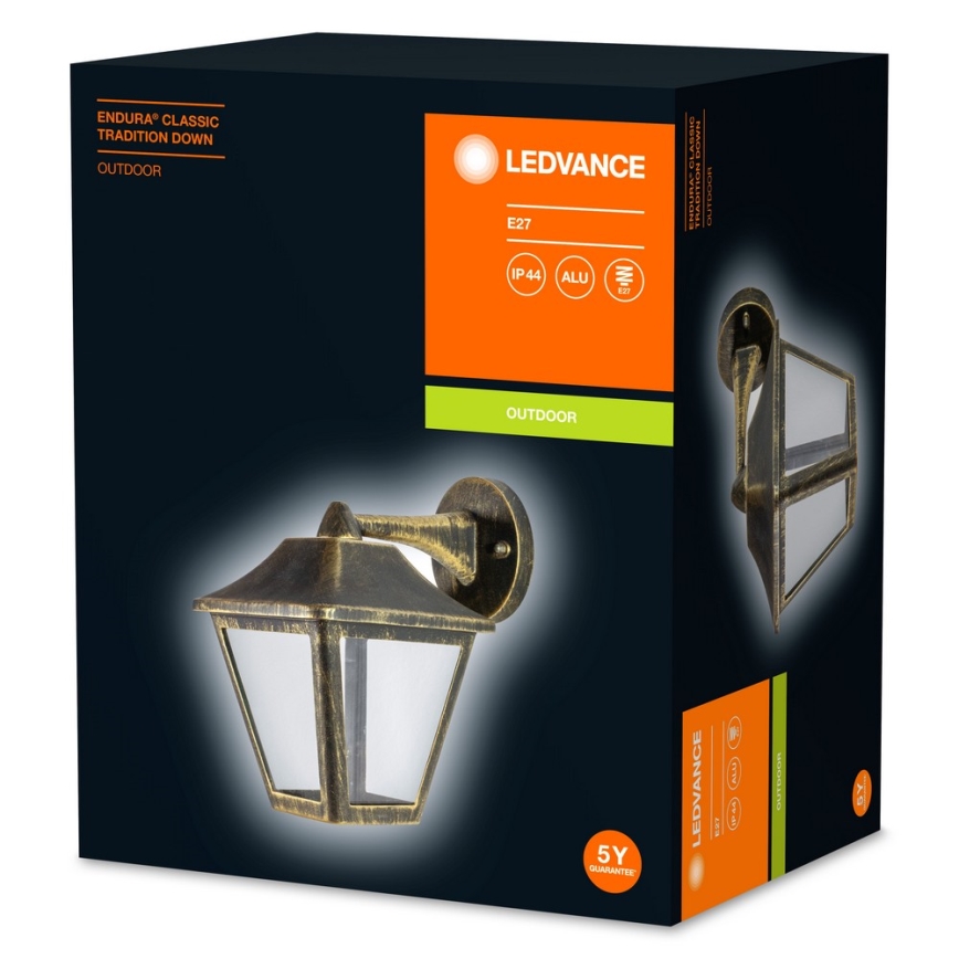 Ledvance - Outdoor wall light ENDURA 1xE27/60W/230V IP44