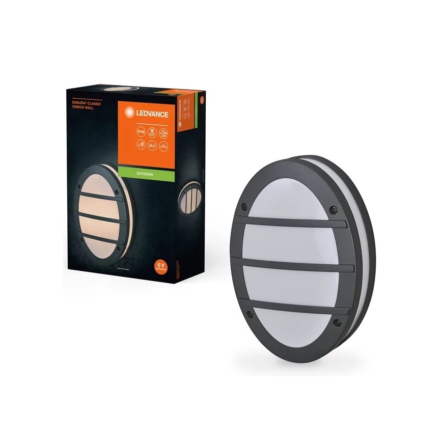 Ledvance - Outdoor wall light ORBICK 2xE27/18W/230V IP65