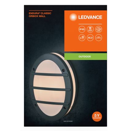 Ledvance - Outdoor wall light ORBICK 2xE27/18W/230V IP65