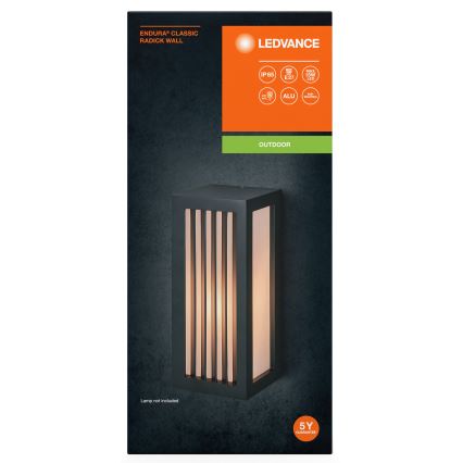 Ledvance - Outdoor wall light RADICK  1xE27/18W/230V IP65