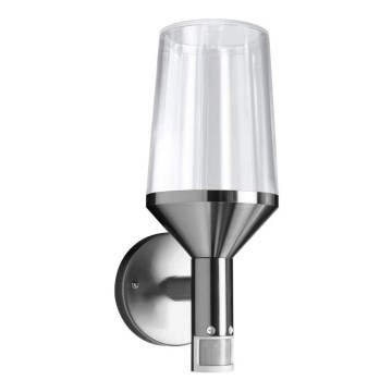 Ledvance - Outdoor wall light with a sensor CALICE 1xE27/60W/230V IP44