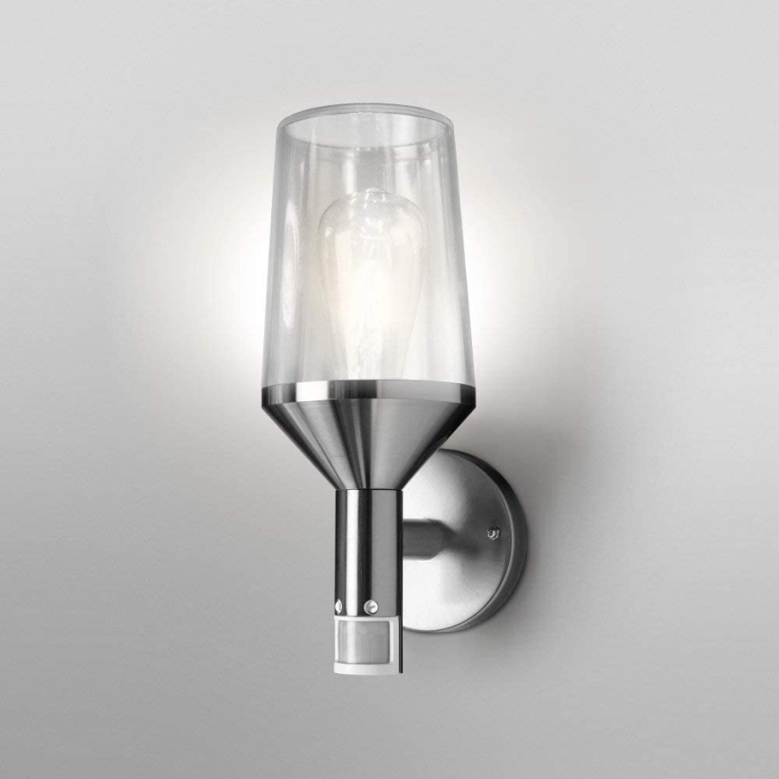 Ledvance - Outdoor wall light with a sensor CALICE 1xE27/60W/230V IP44