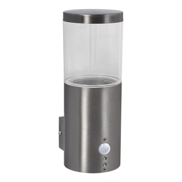 Ledvance - Outdoor wall light with a sensor EBRO 1xE27/20W/230V IP44