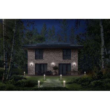 Ledvance - Outdoor wall light with a sensor EBRO 1xE27/20W/230V IP44