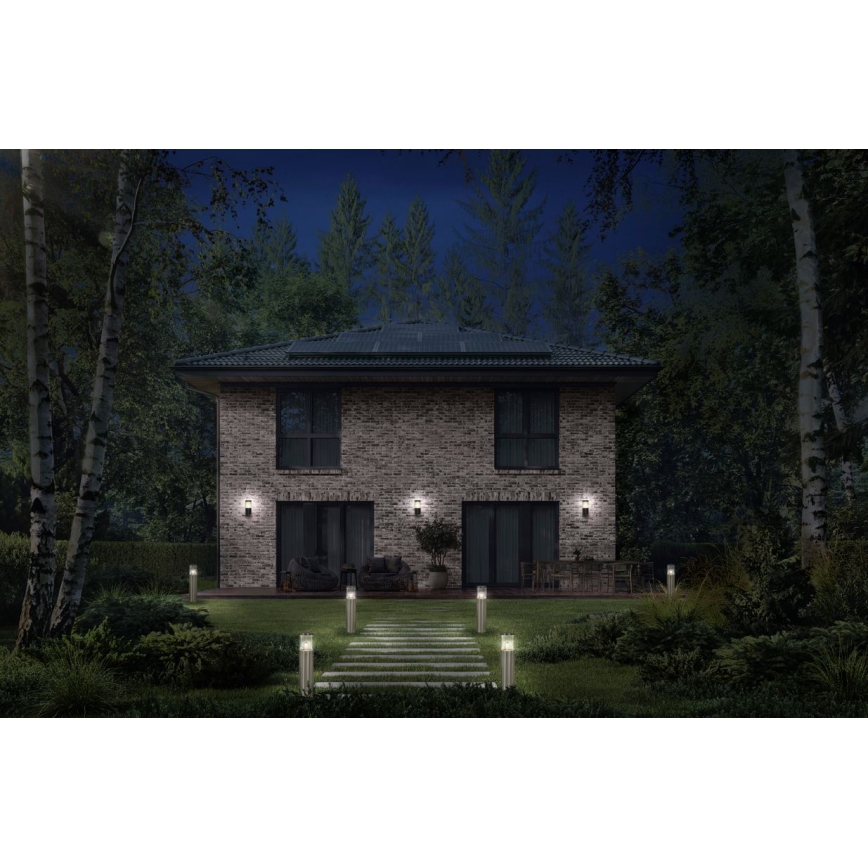 Ledvance - Outdoor wall light with a sensor EBRO 1xE27/20W/230V IP44