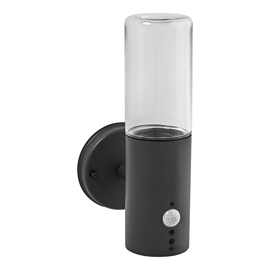 Ledvance - Outdoor wall light with a sensor FIGO CYLINDER 1xE27/20W/230V