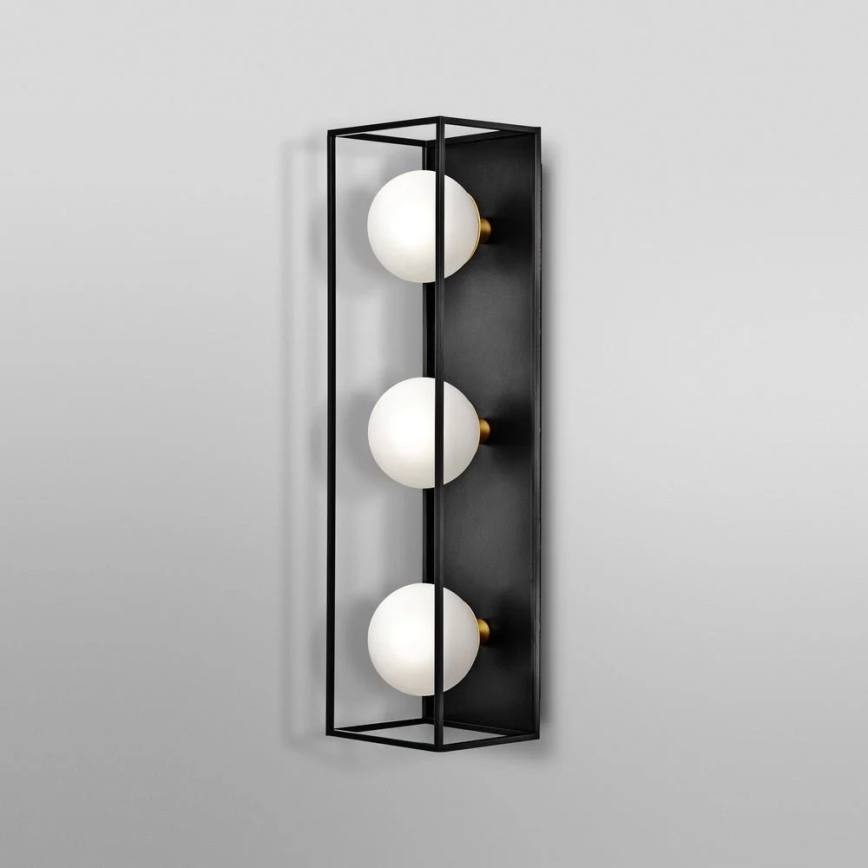 Ledvance - Outdoor wall luminaire DECOR SQUARE 3xG9/28W/230V IP44