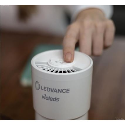 Ledvance - Portable air purifier with HEPA filter PURIFIER UVC/4,5W/5V USB